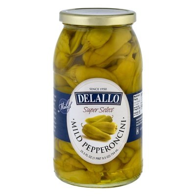 Delallo Pepperoncini Mild 6/25.5 Oz [UNFI #02701]