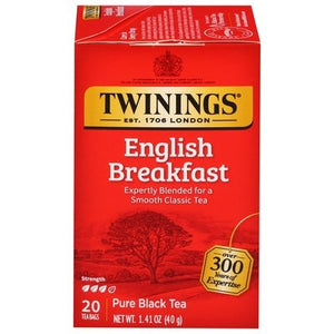 Twinings English Breakfast 6/20 Bag [UNFI #26978]