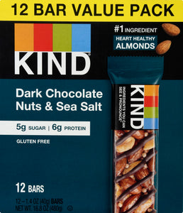 Kind Dark Chocolate,Nuts,Sea Salt 6/12/1.4 Oz [UNFI #31971]