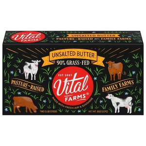 Vital Farms Unsalted 12/8 Oz [UNFI #54489]