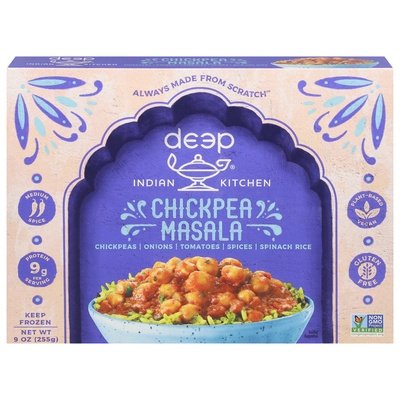Deep Chickpea Masala W/Spinach Rice 12/9 Oz [UNFI #29199]