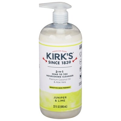 Kirks Juniper & Lime Cleanser 32 Oz [UNFI #14714] T