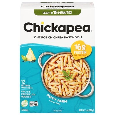 Chickapea Pasta Pepper & Parm 6/7 Oz [UNFI #75807]