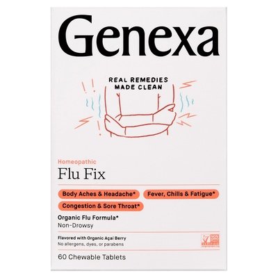 Genexa Flu Fix 60 Tab [UNFI #50033] T