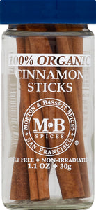Morton & Bassett Cinnamon Sticks 3/1.1 Oz [UNFI #28823]