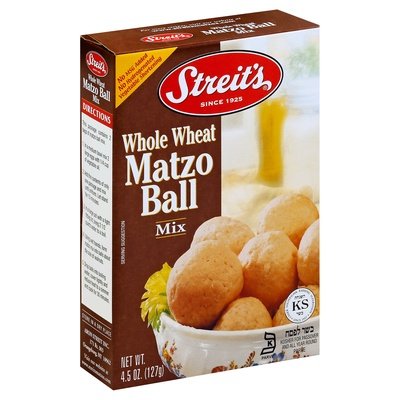 Streits Matzo Ball Mix Whole Wheat 12/4.5 Oz [UNFI #32514]