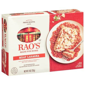 Raos Meat Lasagna 8/8.9 Oz [UNFI #45317]