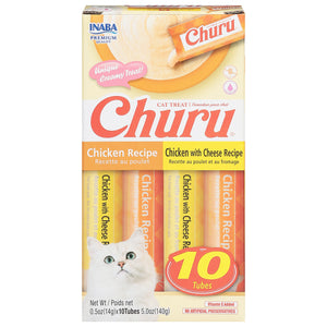 Inaba Cat Churu Chicken Variety PK 8/10/.5 Z [UNFI #18694] T