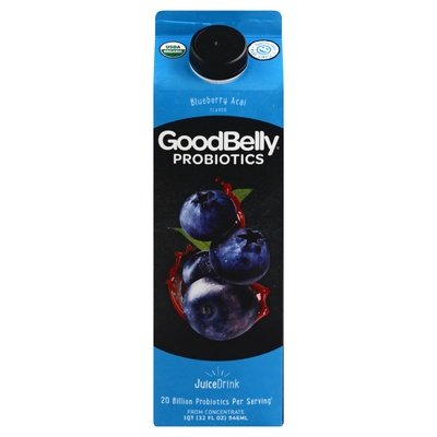 Good Belly Blueberry Acai 6/32 Oz [UNFI #14723]