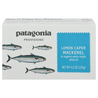 Patagonia Provisions Lemon Caper Mackerel 10/4.2 Oz [UNFI #84449]