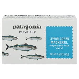 Patagonia Provisions Lemon Caper Mackerel 10/4.2 Oz [UNFI #84449]