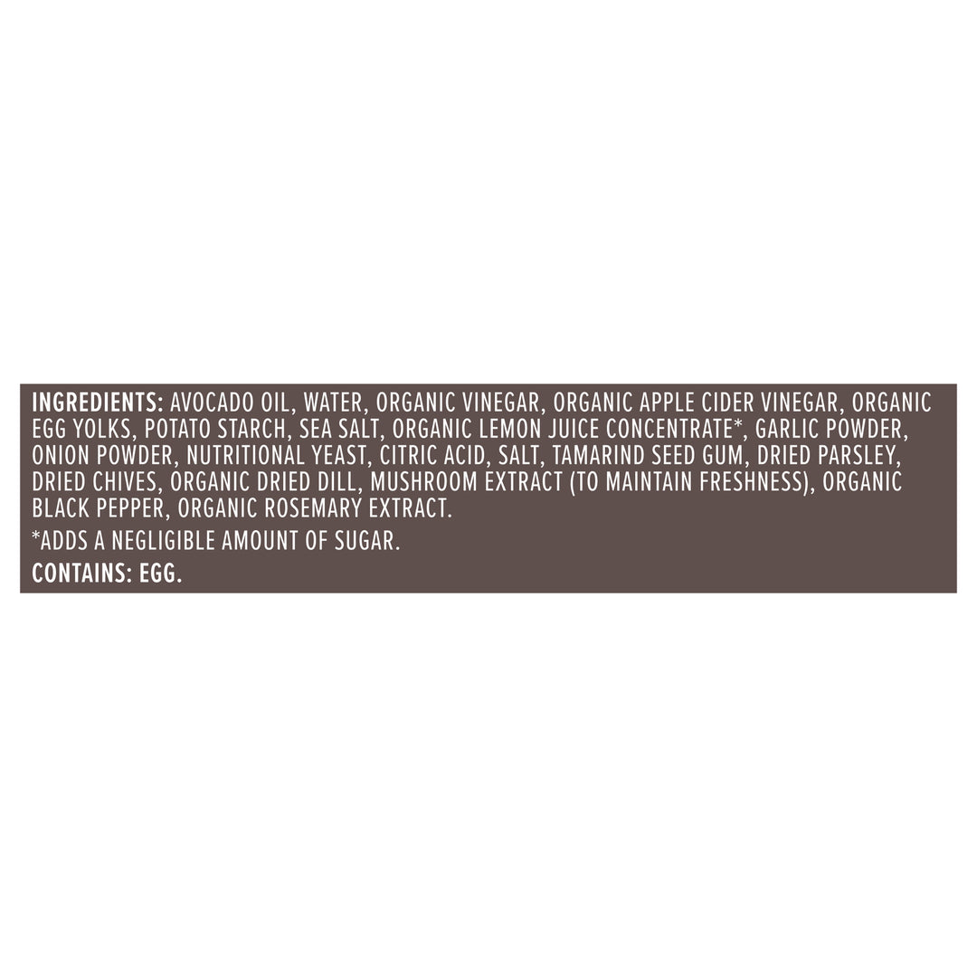 Primal Kitchen Dressing Ranch Avocado Oil 6/16 Oz [UNFI #17414]