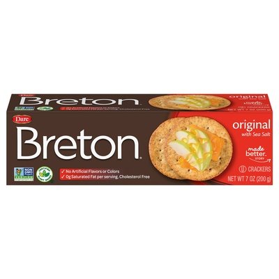 Breton/Dare Crackers Original 12/7 Oz [UNFI #09585]