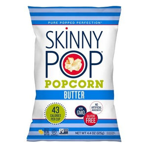 Skinnypop Popcorn Butter Popcorn 12/4.4 Oz [UNFI #47977]