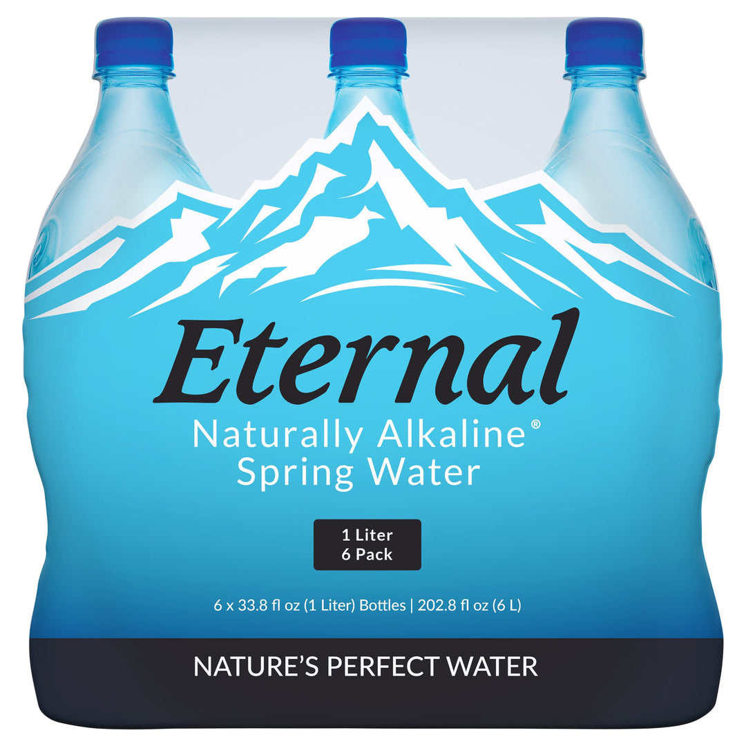 Eternal Naturally Alkaline SPRING WATER ALKALINE 2/6/33.8 FZ [UNFI #20912]
