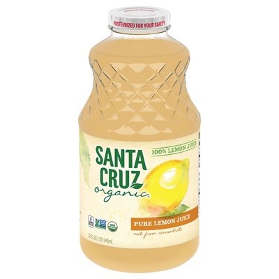 Santa Cruz Organic Lemon 6/32 Oz [UNFI #60124]