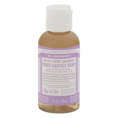 Dr. Bronners Liquid Soap Lavender 2 Oz [UNFI #55988] T