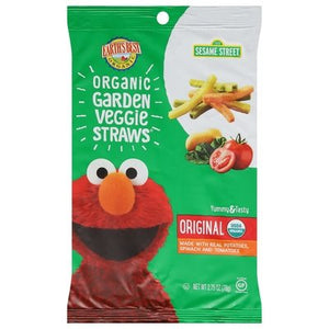 Earths Best Veg Garden Strws Sesame St 6/2.75 Oz [UNFI #50430]