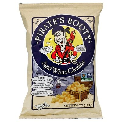 Pirates Booty Aged White Cheddar Non Gmo 12/4 Oz [UNFI #68658]