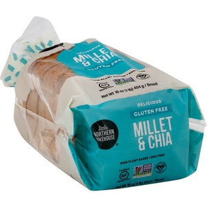 Little Northern Bakhs Chia Millet Bread 6/16 OZ [UNFI #86371]