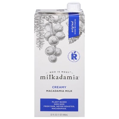 Milkadamia Macadamia Milk Original 6/32 Oz [UNFI #67700]