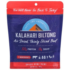 Kalahari Biltong Spicy Peri Peri 8/2 Oz [UNFI #18872]