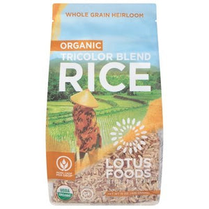 Lotus Foods Tricolor Blend Rice 6/15 Oz [UNFI #01648]