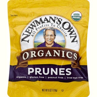 Newmans Own Organics Prunes Pitted Zip Lock Bag 12/6 Oz [UNFI #35174]