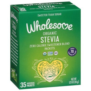 Wholesome Stevia 35 Ct 6/1.23 Oz [UNFI #05360]