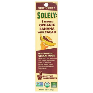 Solely Banana W/Cacao 12/.8 Oz [UNFI #18623]