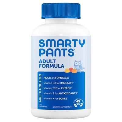 Smartypants Adult Multivitamin/Omega 3/Vit D 180 Ct [UNFI #40931] T