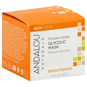 Andalou Naturals Mask Pumpkin Glycolic Brightening 1.7 Oz [UNFI #49379] T