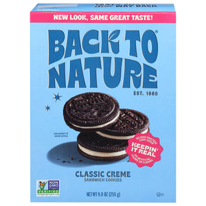 Back To Nature Classic Cream Sandwich 6/9 OZ [UNFI #86707]