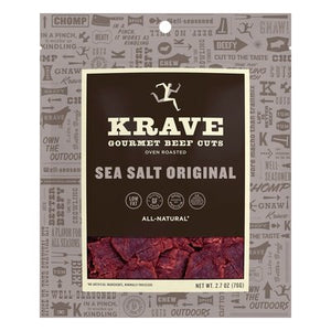 Krave Beef Sea Salt Original 8/2.7 Oz [UNFI #50854]