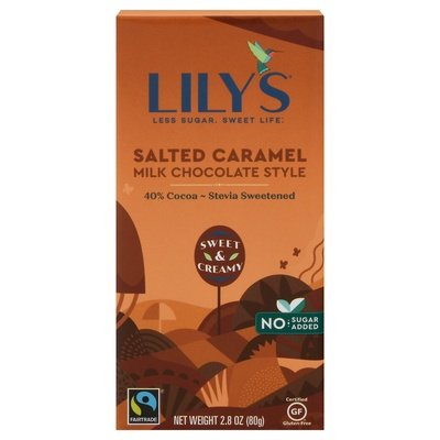 Lilys Caramelized & Salted Milk Bar 12/2.80Oz [UNFI #35299]
