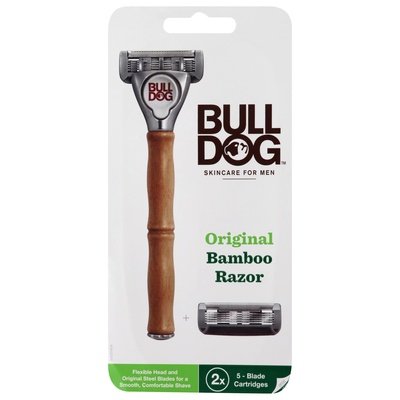 Bulldog Natural Skincare Razor Bamboo Original 1 Ct [UNFI #56651] T