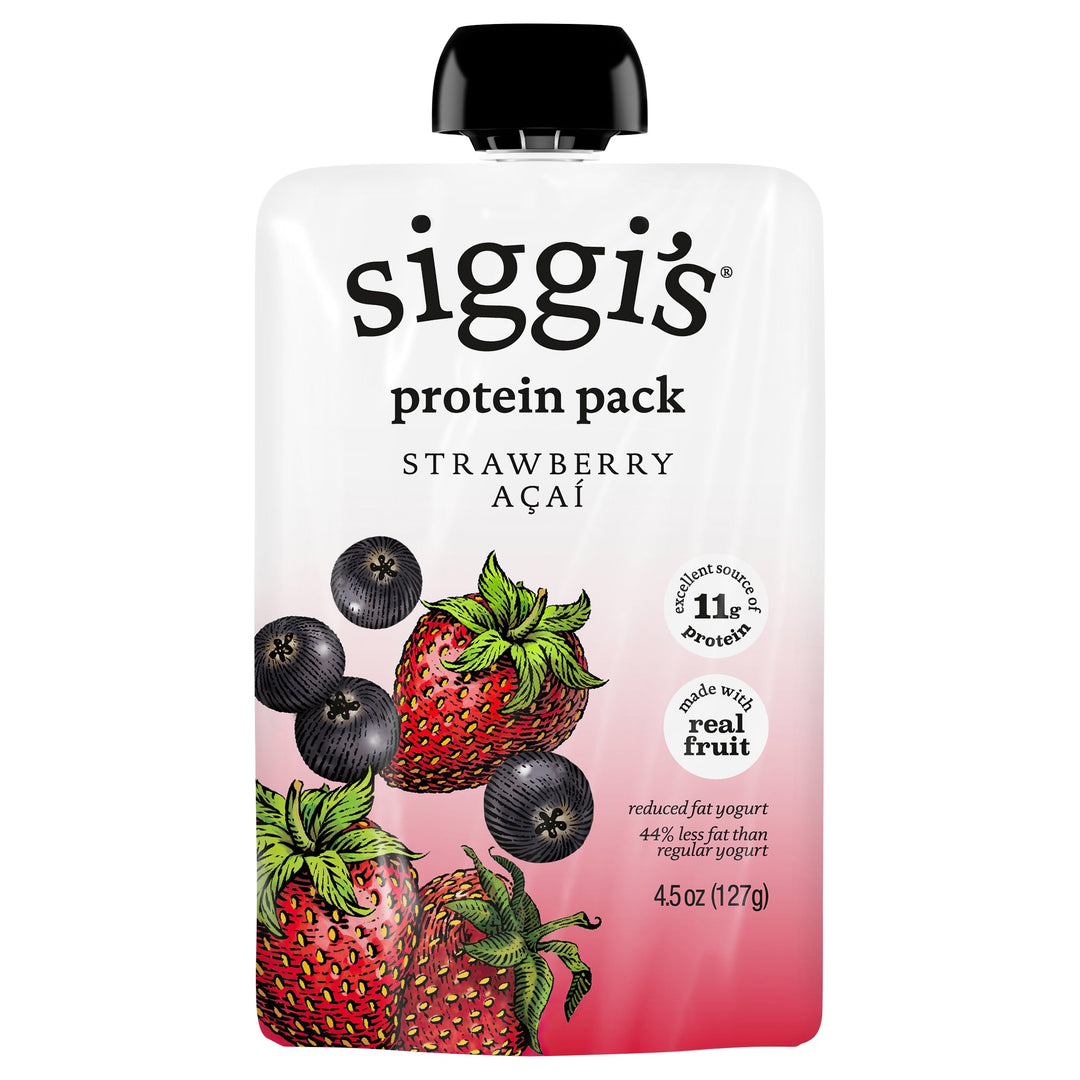 SiggiS Strawberry Acai Less Fat 8/4.5 OZ [UNFI #29634]