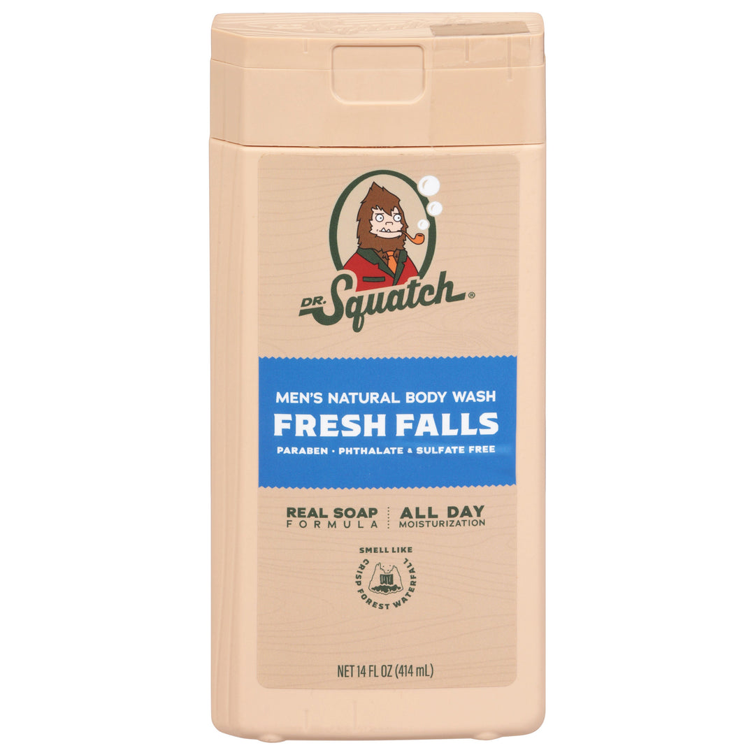 Dr. Squatch Fresh Falls Body Wash 14 OZ [UNFI #77419] T