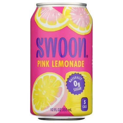 Swoon Lemonade Pink 12/12 Oz [UNFI #57884]