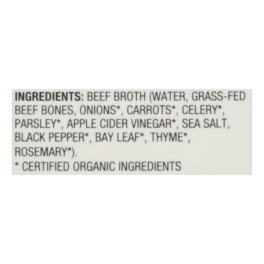 Kettle & Fire Reduced Sodium Classic Beef 6/16.9 Oz [UNFI #16219]