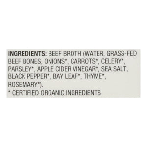 Kettle & Fire Reduced Sodium Classic Beef 6/16.9 Oz [UNFI #16219]