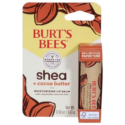 Burts Bees Shea Cocoa Butter 6/.34 Oz [UNFI #88105] T