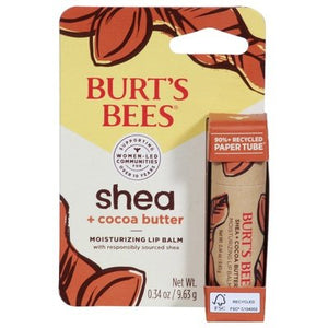 Burts Bees Shea Cocoa Butter 6/.34 Oz [UNFI #88105] T