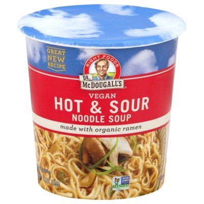 Dr. Mcdougalls Hot & Sour Cantonese W/ Noodles 6/1.9 Oz [UNFI #39616]