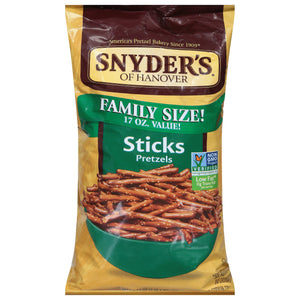 SnyderS Of Hanover Sticks Family Size 6/17 OZ [UNFI #71037]