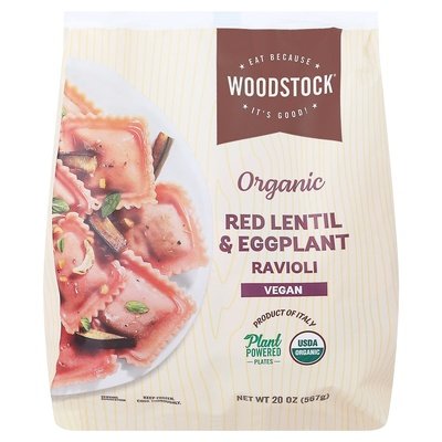 Woodstock Vegan Red Lentil & Eggplnt Rav 12/20 Oz [UNFI #06142]
