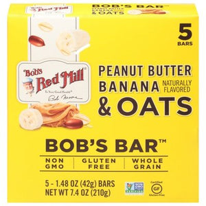 Bobs Red Mill Peanut Butter Banana Oats 6/7.4 Oz [UNFI #21845]