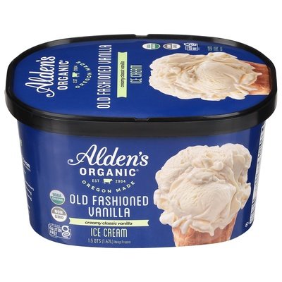 Aldens Organic Old Fashioned Vanilla 3/48 Oz [UNFI #05714]