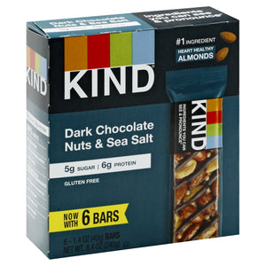 Kind Dark Chocolate Nuts Sea Salt Bar 6/6/1.4 OZ [UNFI #25466]