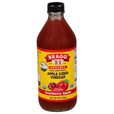 Bragg Apple Cider Vin,Cranberry Apl 12/16 Oz [UNFI #25989]